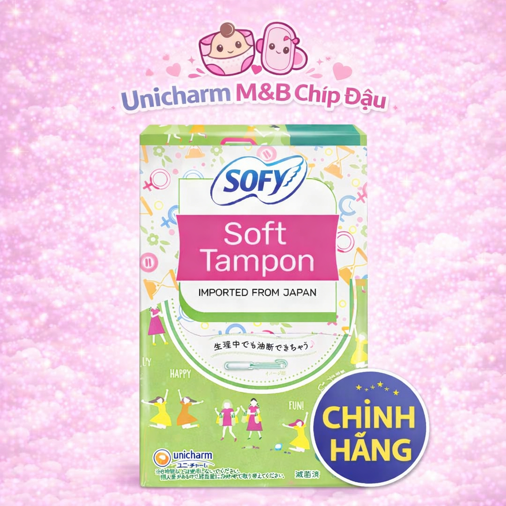 Diana Sofy Tampon. Hộp 9 que