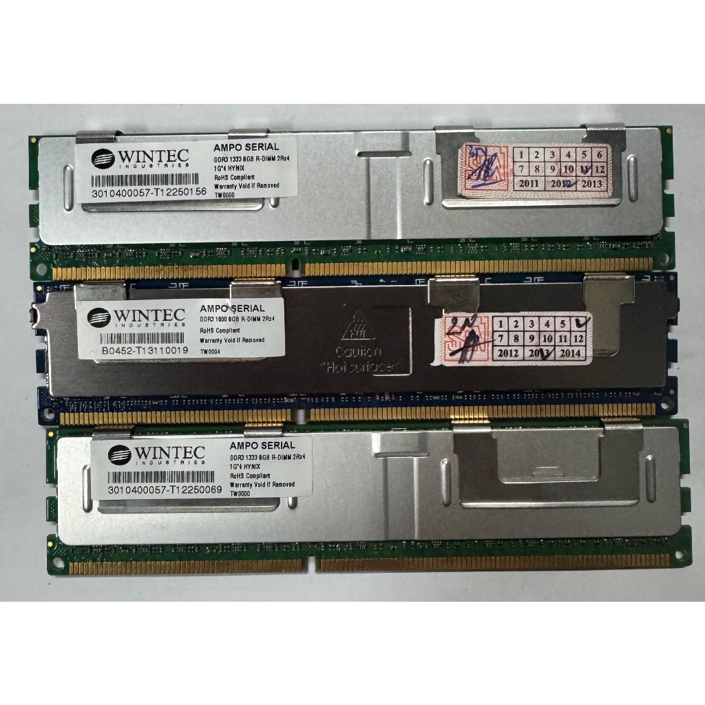 🔥 RAM SERVER DDR3 ECC REG 8GB – 1333 / 1600MHz – HÀNG CHÍNH HÃNG 🔥