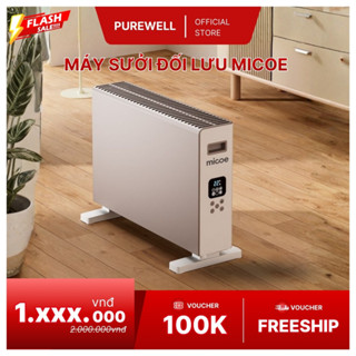 Máy Sưởi Đối Lưu Micoe Làm Ấm Nhanh, Tiết Kiệm Điện, Sưởi Ấm Gia Đình Phòng Khách, Phòng Ngủ Hiệu Quả HB027
