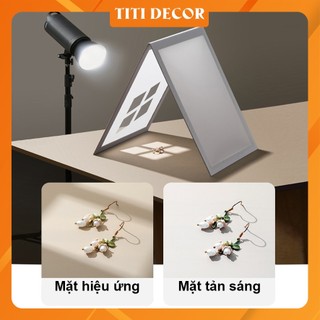 Hắt sáng, tản sáng phụ kiện chụp ảnh sản phẩm, tấm hiệu ứng đổ bóng, chụp ảnh trang sức, mỹ phẩm