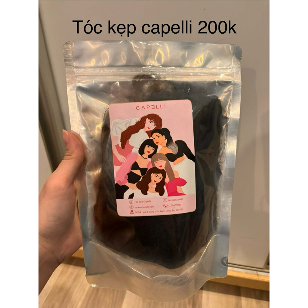 Tóc kẹp capelli