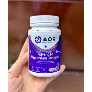 Viên uống AOR Advanced Magnesium Complex® made in Canada; Hsd 2027