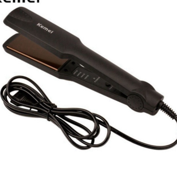 Máy Là Tóc Duỗi Tóc 4 Nấc Nhiệt Bản Pro Size To KEMEI PRO_KM329 - Máy tạo kiểu tóc, Bảo Hành 12 Tháng