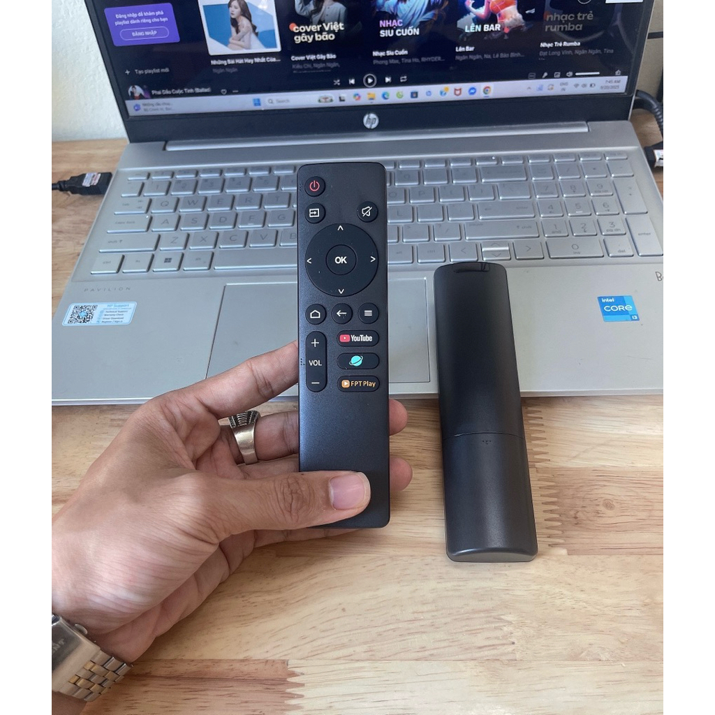 Điều khiển Tivi CooCaa hàng chính hãng( Dùng chung tất cả Tivi CooCaa)