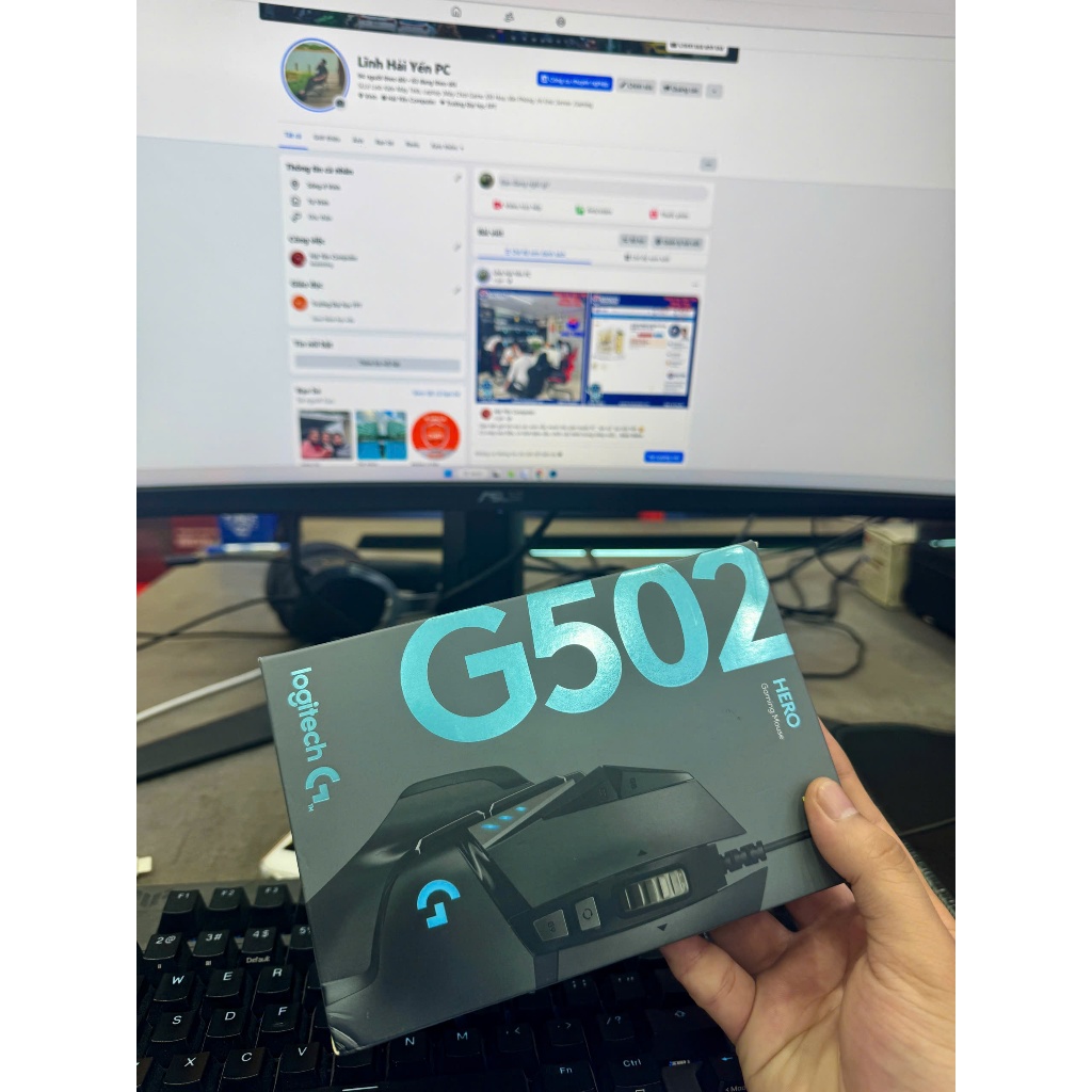Chuột Logitech G502 HERO 910-005472