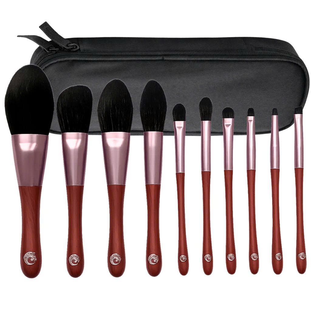 Bộ cọ trang điểm 10 cây MSQ lavender