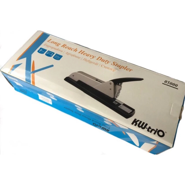 Dập ghim cán dài Kw-Trio 5000 bấm kim giữa cuốn tập giữa giấy A3 bấm 240 tờ - CAM KẾT CHÍNH HÃNG