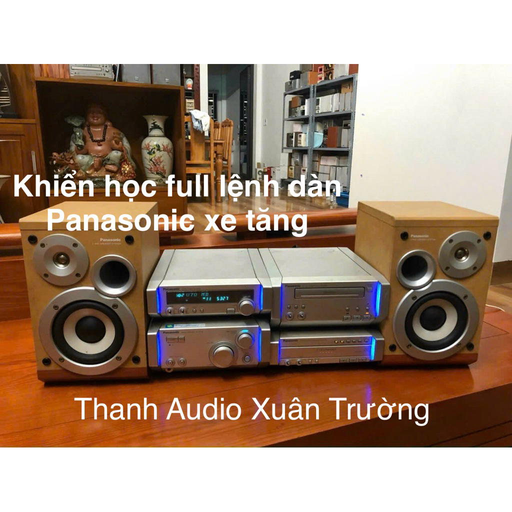Khiển học lệnh dàn Panasnonic SC HD55, HD505, HD615, HD705 xe tăng (đủ lệnh) dùng ngay