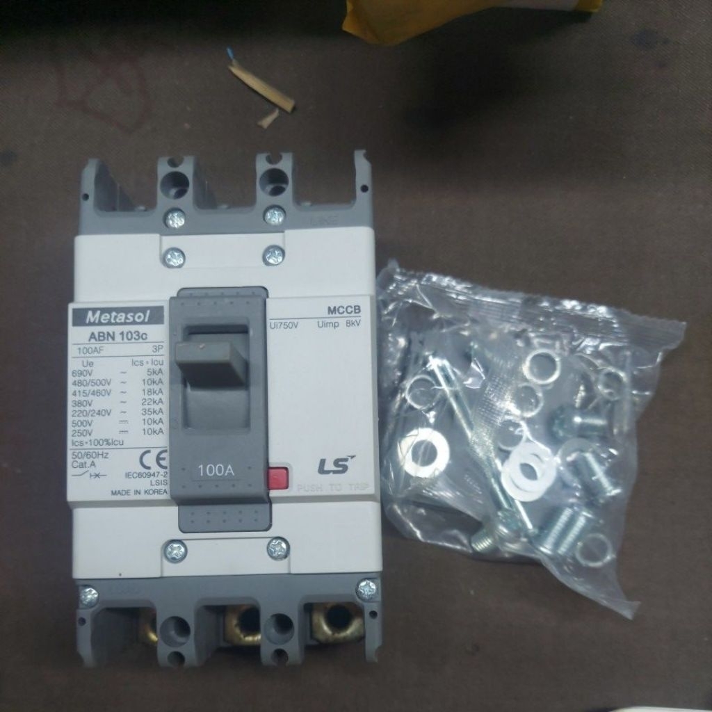 Aptomat Metasol ABN 103 A - 100A