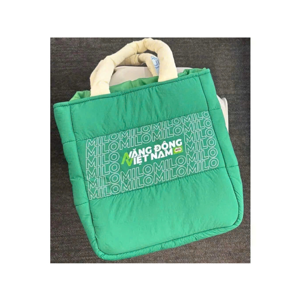 Túi xách chân bông hkm milo