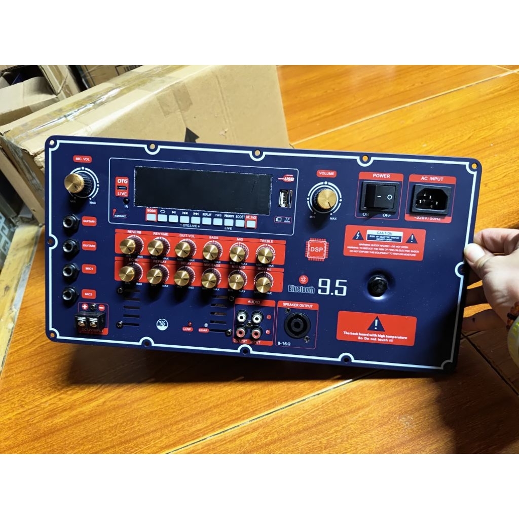 Mạch Loa Kéo T550S  Công Suất Lớn 19×38Cm