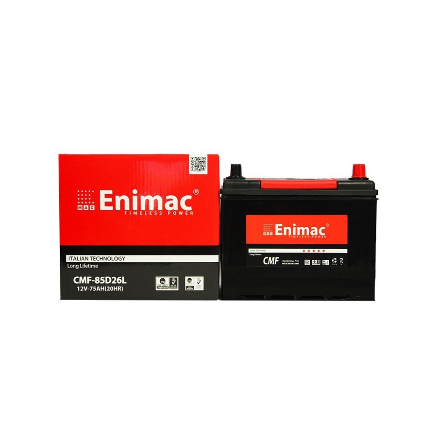 Bình Ắc Quy ENIMAC CMF 85D26L/R (12V-75AH)
