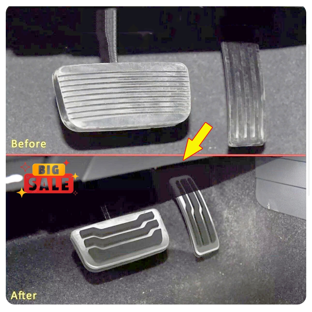 Ốp Bàn Đạp Chân Phanh Everest 2016 2017 2018 2019 2020 2021 - Ốp Chân Phanh Ga Ford Everest