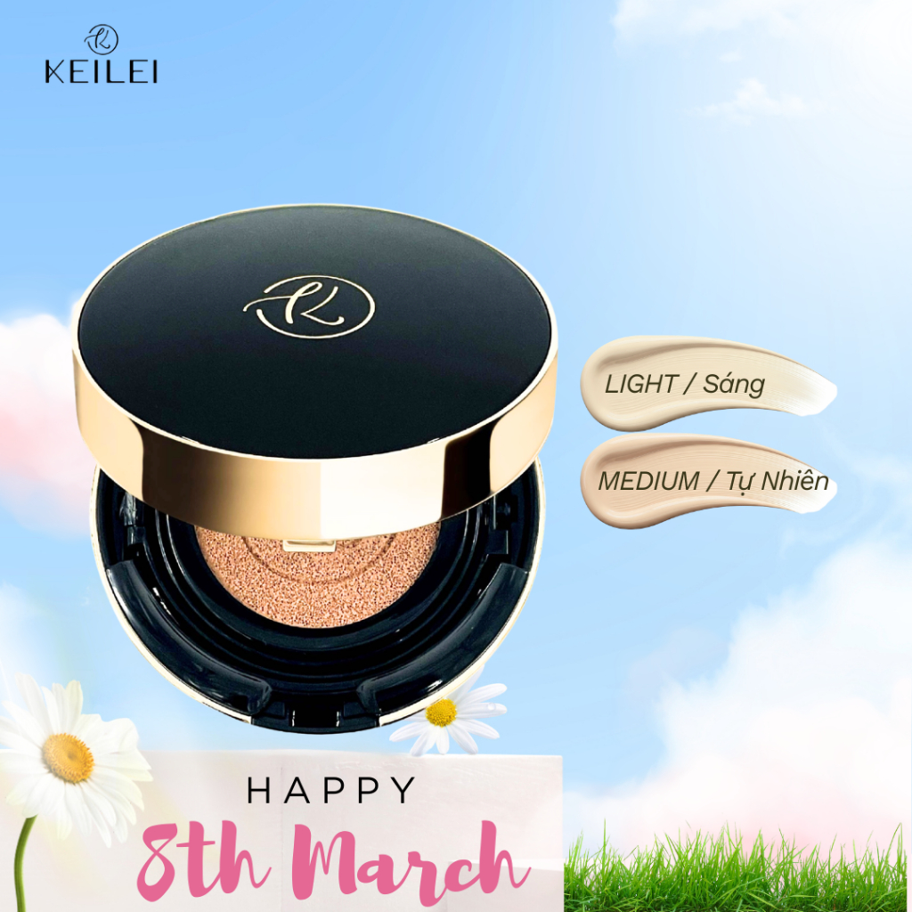 Phấn Nước Đa Năng 3 Trong 1 KEILEI - 3 In 1 Radiance Cushion KEILEI -> CHỌN: