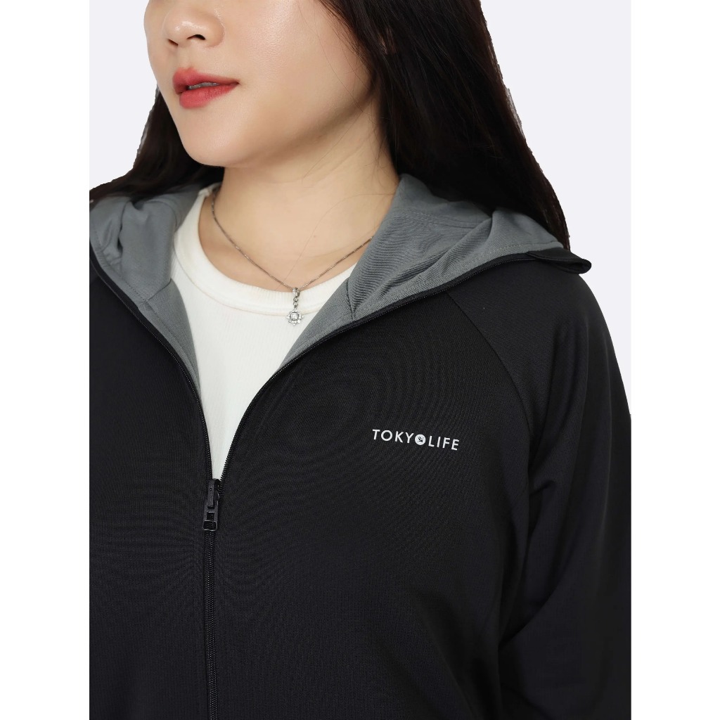 [FORM RỘNG - LÙI 1 SIZE] Áo khoác chống nắng Nữ 2 mặt ngăn chặn tia UV chống rát da TOKYOLIFE 40005564 | BigBuy360 - bigbuy360.vn