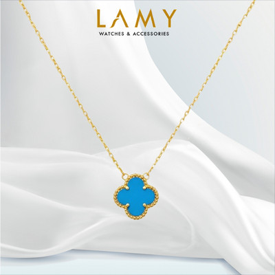 Dây chuyền nữ LAMY Dual Lucky Four Leaves Necklace Gold 6403