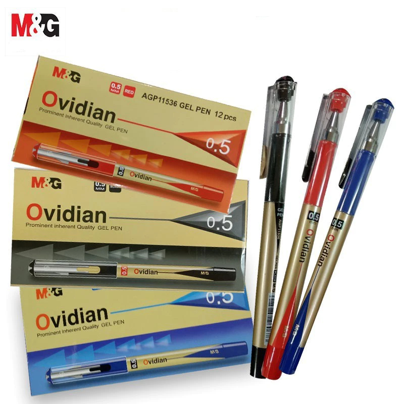 HỘP 12 BÚT KÝ M&G OVIDIAN AGP11571 nét 0.7mm - KHẲNG ĐỊNH PHONG CÁCH CHUYÊN NGHIỆP
