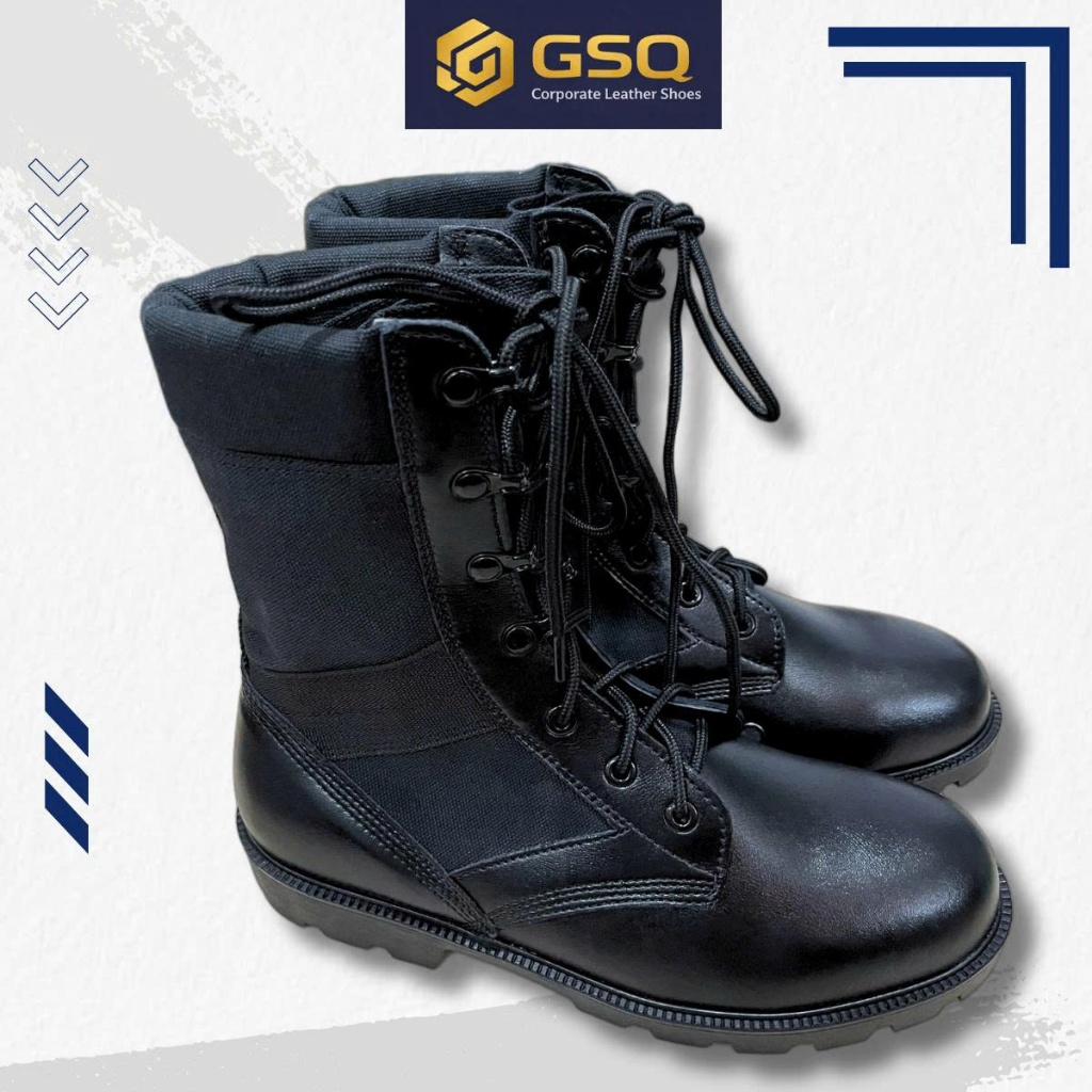 Giày Ghệt, Giày Bốt Nam Cao Cổ Da Thật Công Ty 30-4 Mã C32
