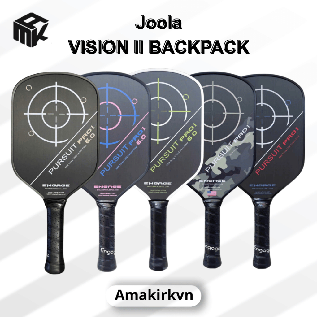 Vợt Pickleball Engage Pursuit Pro 1 6.0 Chính Hãng – Đạt Chuẩn USAPA, Công Nghệ Cao Cấp, Kiểm Soát Ổ