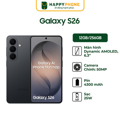 Điện Thoại Samsung Galaxy S26 5G - Hàng Chính Hãng