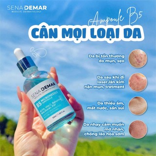 Serum B5 SENA DEMAR B5 MICRONEEDLE AMPOULE 50ml/100ml serum b5 senademar PH