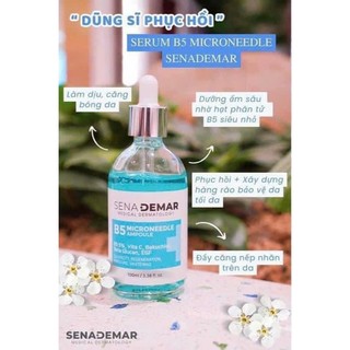 Serum B5 SENA DEMAR B5 MICRONEEDLE AMPOULE 50ml/100ml serum b5 senademar PH