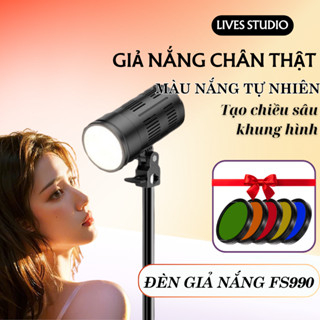 Đèn Giả Nắng FS990, Hiệu Ứng Nắng Màu Tự Nhiên Dùng Chụp Ảnh Studio, Chụp Ảnh Tóc, Decor Chụp Ảnh Sản Phẩm Cực Lung Linh