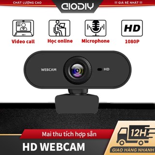 Webcam AIODIY 1080P/2K/4K Áp dụng cho máy tính và máy tính xách tay，FULL HD Dùng để tham gia học trực tuyến.