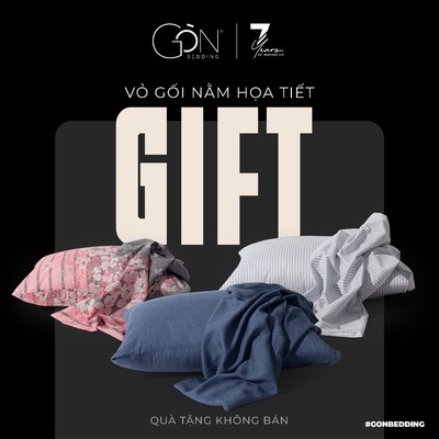 [Quà tặng không bán] Quà Tặng Vỏ Gối Hoạ Tiết | Màu Trơn - Giao Mẫu Ngẫu Nhiên