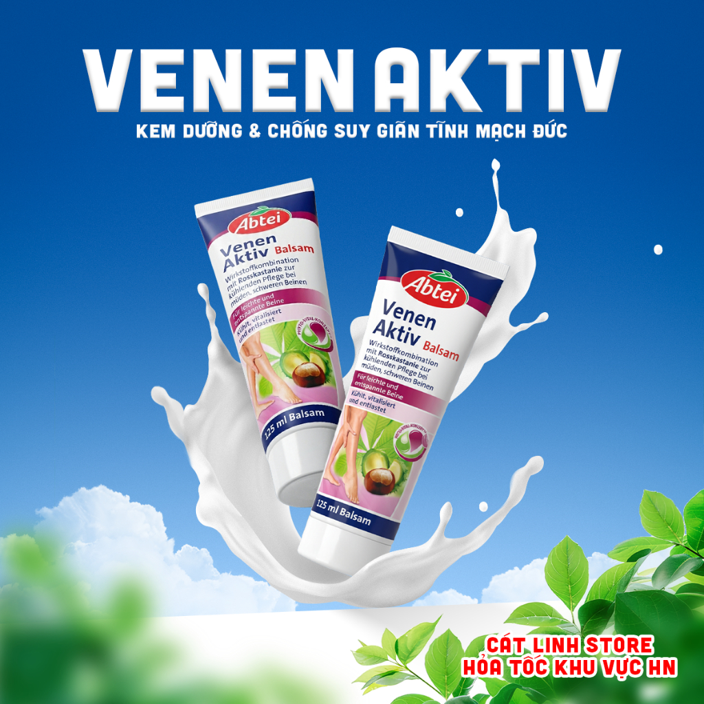 Kem Abtei Venen Aktiv Đức dưỡng và chống suy giãn tĩnh mạch, Dầu dưỡng tĩnh mạch