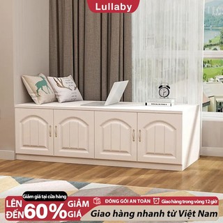 Lullaby tủ gỗ tủ cửa sổ gian lưu trữ lớn Gỗ chất lượng hợp cho phòng khách và phòng Bảo hành24 tháng