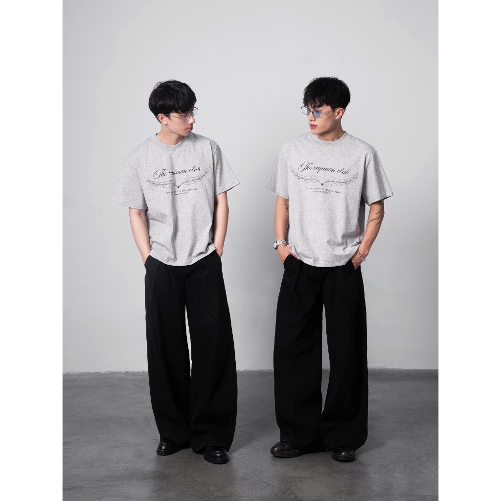[NEW] Quần dài nam denim RIKE ống rộng CAPMAN CLUB, quần jean ống cong thêu chữ phong cách trẻ trung | BigBuy360 - bigbuy360.vn