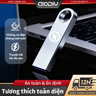 USB AIODIY-Vỏ Kim Loại Chống Nước/Sốc, Tốc Độ Cao, 8G-64G, Không Cần Driver,Tương Thích PC/TV/Xe Hơi