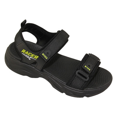 Sandal đế bằng bé trai Bita's SEFYB.12 (Đen + Rêu Lợt + Xám)