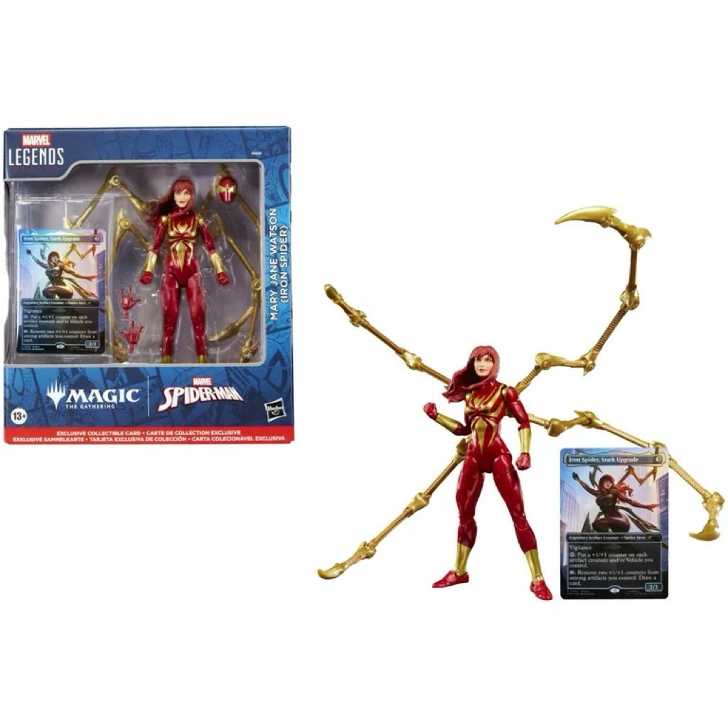 Mô hình Hasbro Marvel Legends Series | Magic: The Gathering Spider-Man - Mary Jane Watson (Iron Spid