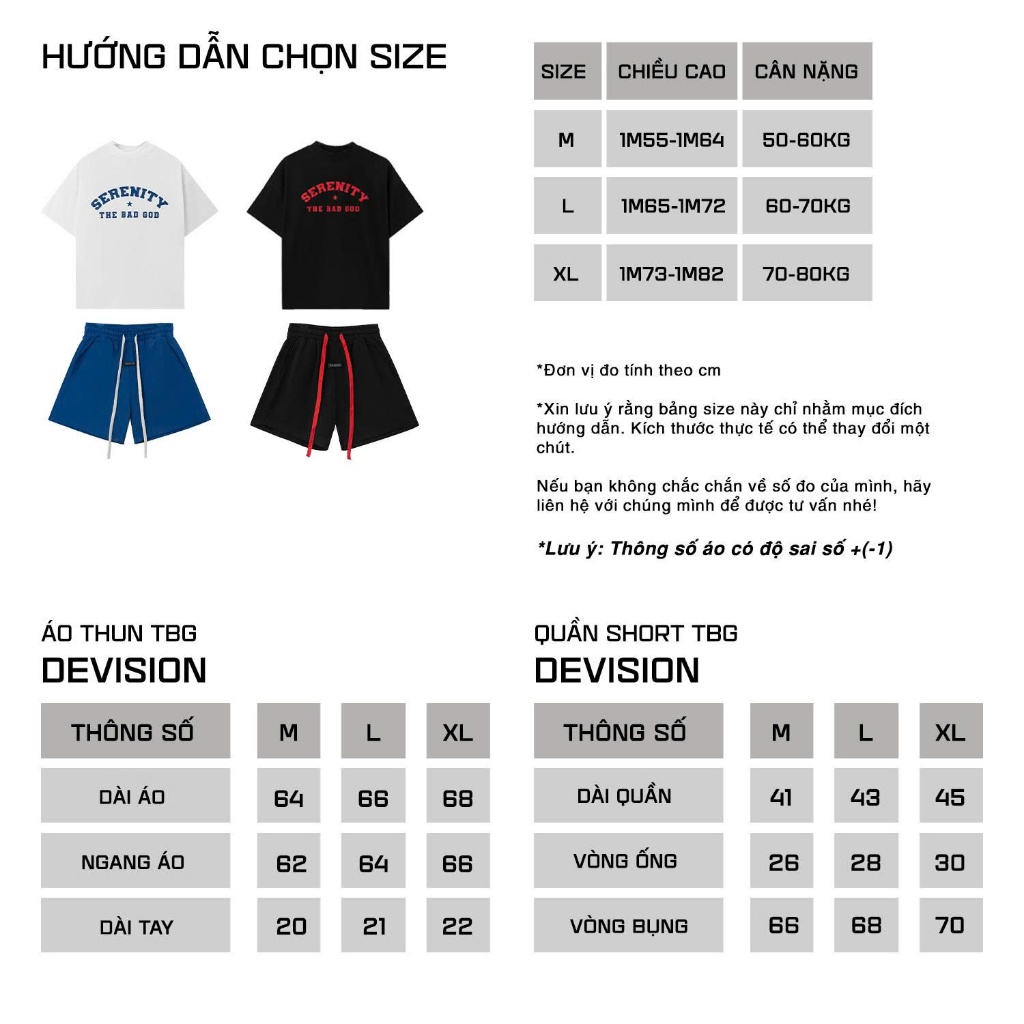 [NEW ARRIVALS 2026] Set Bộ The Bad God DEVISION Chất Cotton Họa Tiết Serenity Form Boxy | BigBuy360 - bigbuy360.vn