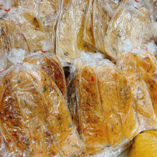 Bánh tráng dẻo tôm cuộn hành phi siêu ngon! 1 BỊCH DÙNG THỬ
