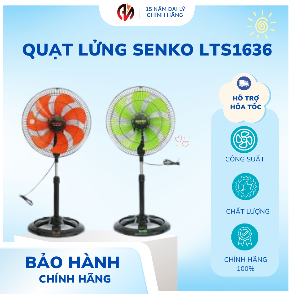 Quạt lửng Senko LTS1636