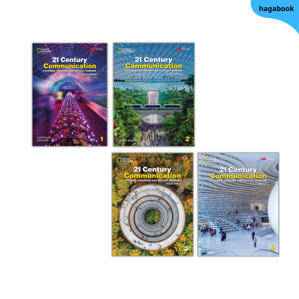 Sách - 21st Century Communication (Second Edition) - Level 1,2,3,4 - Bản in laser đẹp, tặng đáp án f