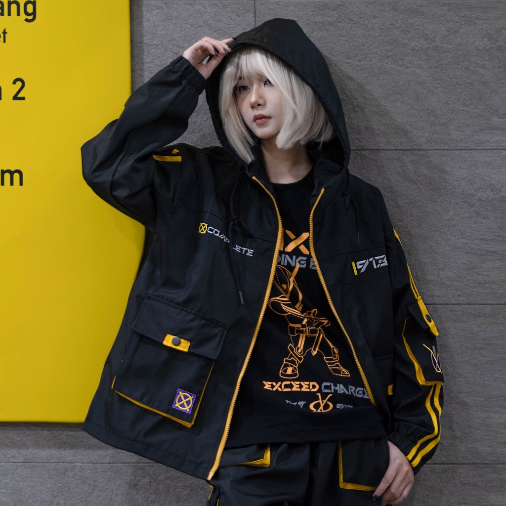 Áo Khoác Kaixa Dù Thêu Nam Nữ Unisex Form Rộng Oversized | BigBuy360 - bigbuy360.vn