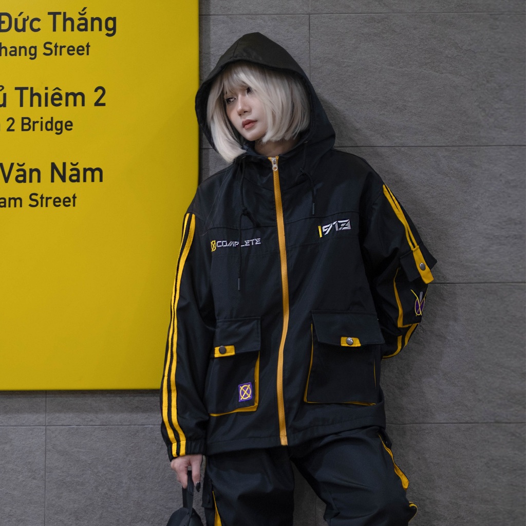 Áo Khoác Kaixa Dù Thêu Nam Nữ Unisex Form Rộng Oversized | BigBuy360 - bigbuy360.vn