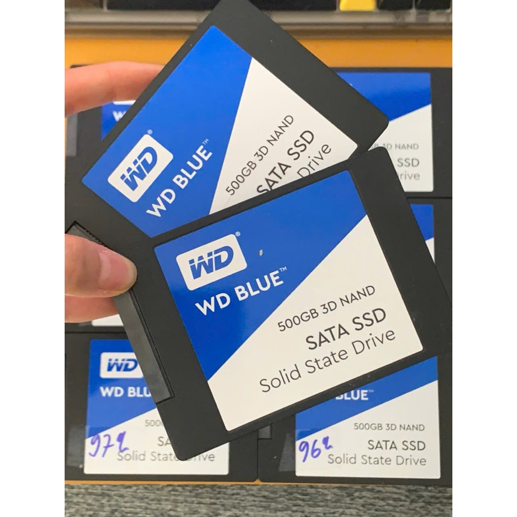 Ổ cứng ssd 500gb wd blue sk trên 90% cài sẵn win office