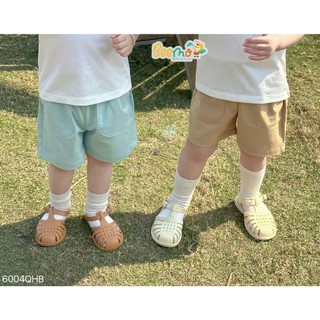 Quần đùi (short) thun co giãn trơn basic nhiều màu Beemo cho bé