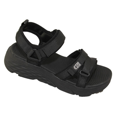 Sandal đế bằng nữ Bita's SEFYH.11 (Đen + Kem)