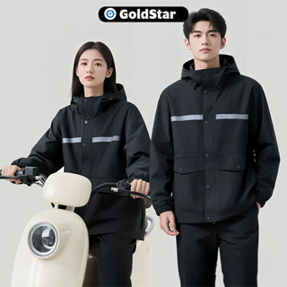 GOLDSTAR Áo mưa bộ Vải Oxford mật độ cao ,Chống thấm nước và bền bỉ