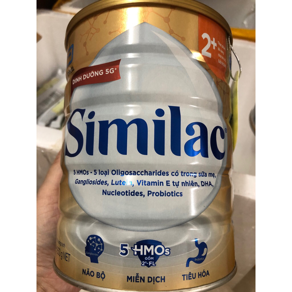 Sữa Bột Similac 2+ Mẫu Mới 850g &1,6kg