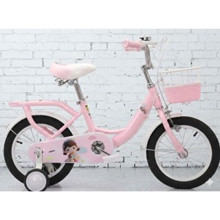 Xe đạp bé gái khung liền baga chắc chắn size 14-18 - HÀNG NHẬP KHẨU CHÍNH HÃNG