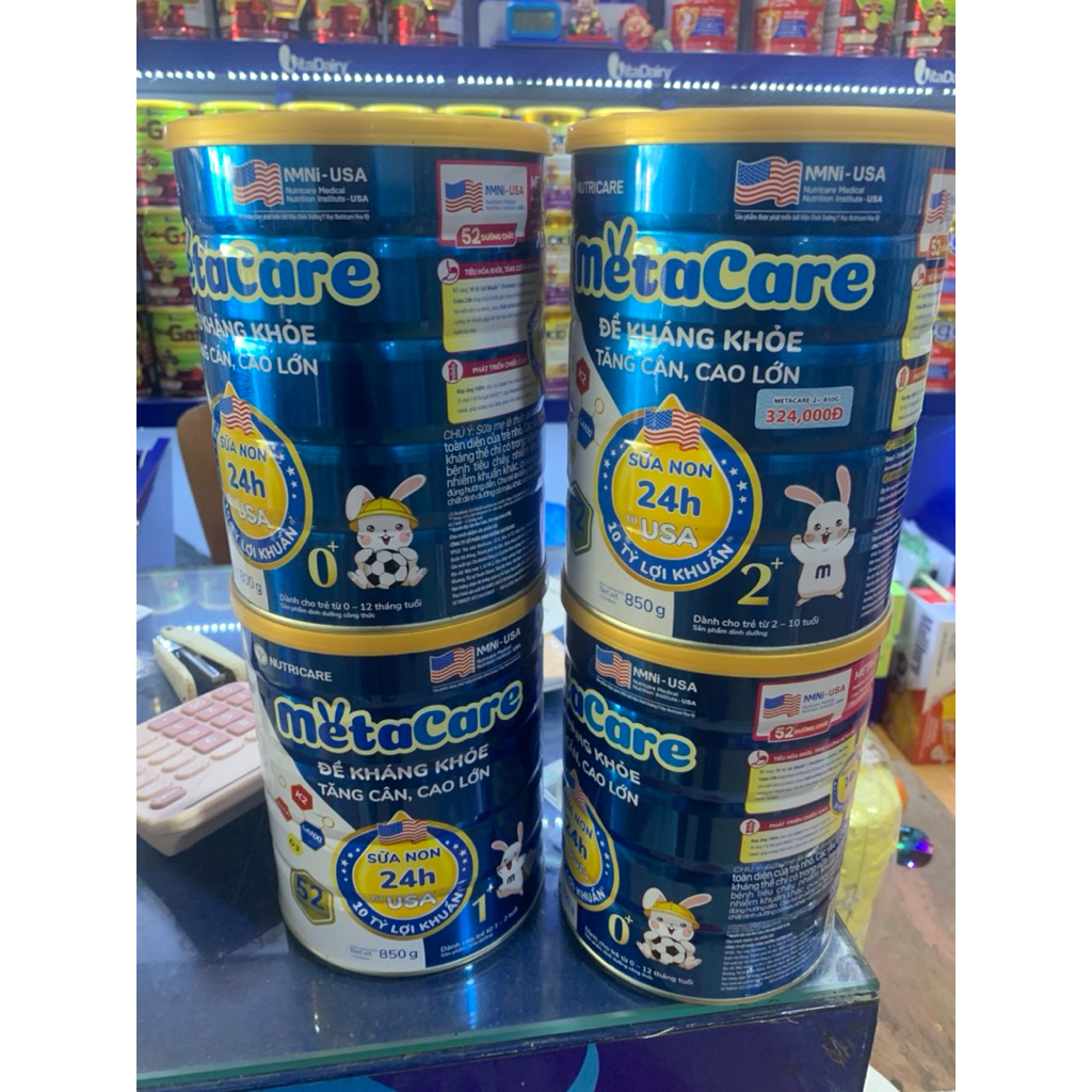 sữa lon metacare xanh chính hãng Nutricare
