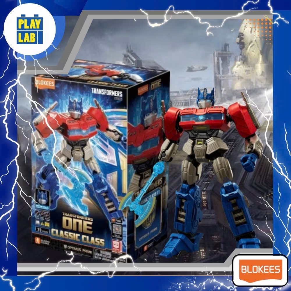 Blokees Figures – Transformers (Model Kit) 71161 – Classic Class 11 - ONE - Optimus Prime