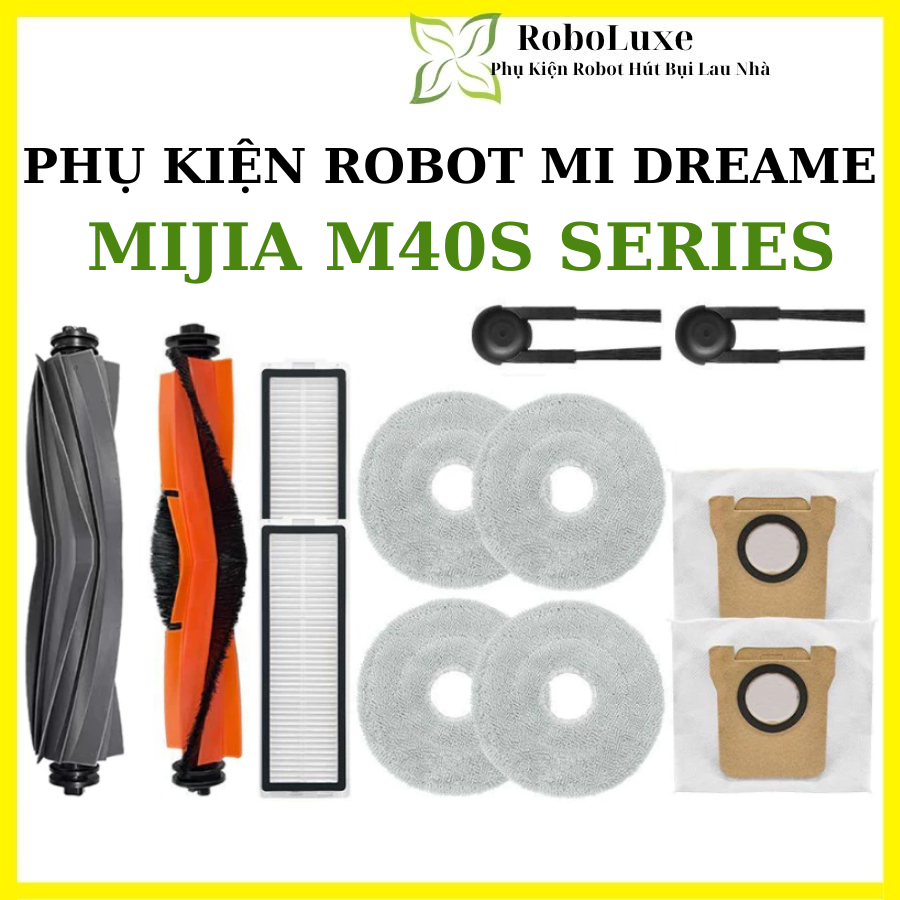 Phụ kiện Robot hút bụi lau nhà Xiaomi Mijia M40s _ KHÔNG dùng với Mijia M40
